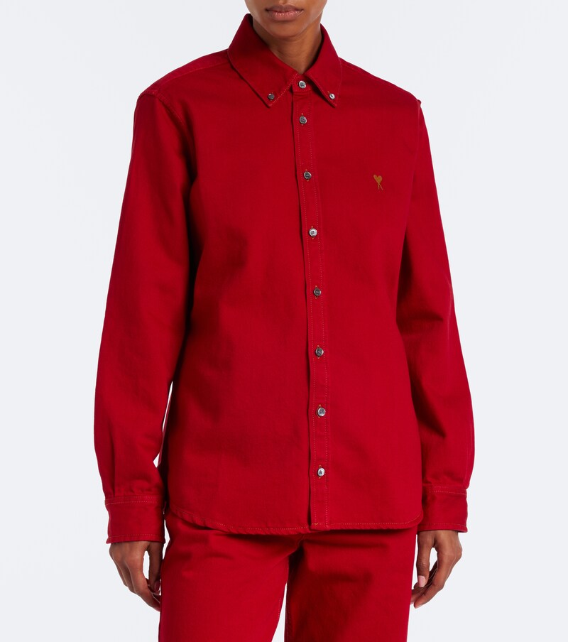 Ami de Cœur cotton twill shirt