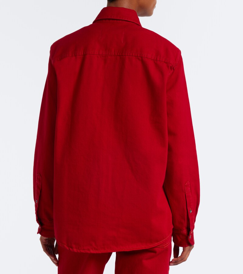 Ami de Cœur cotton twill shirt