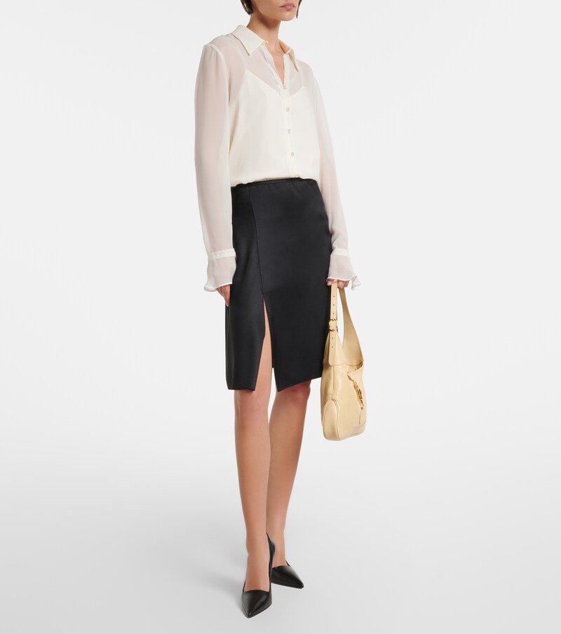 Jackie Medium leather shoulder bag