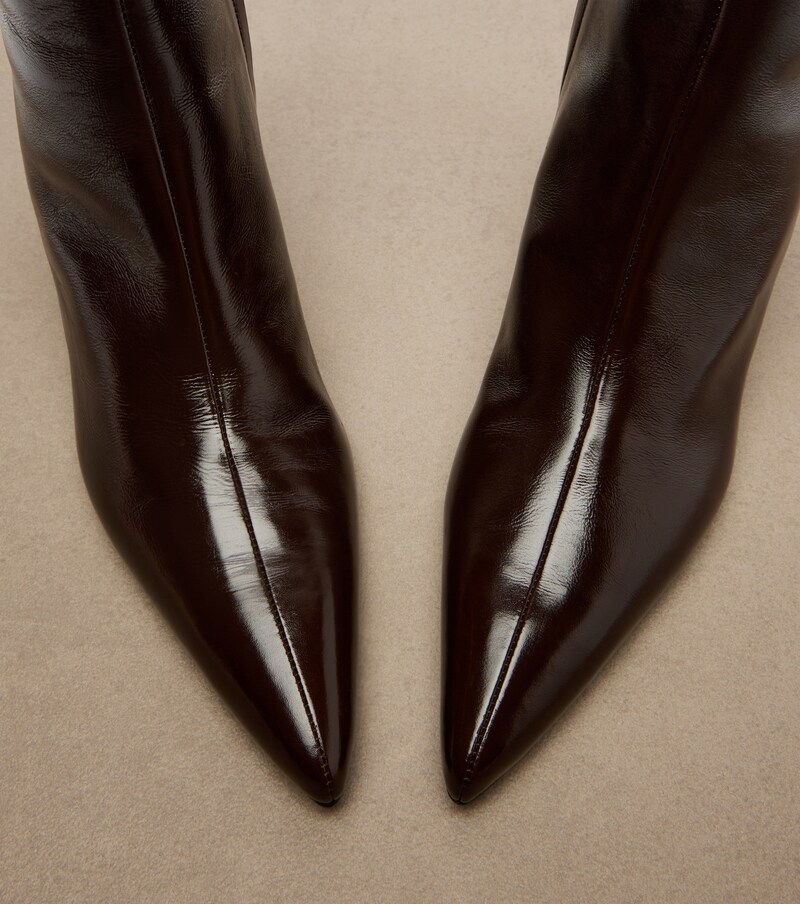 Sybil leather ankle boots