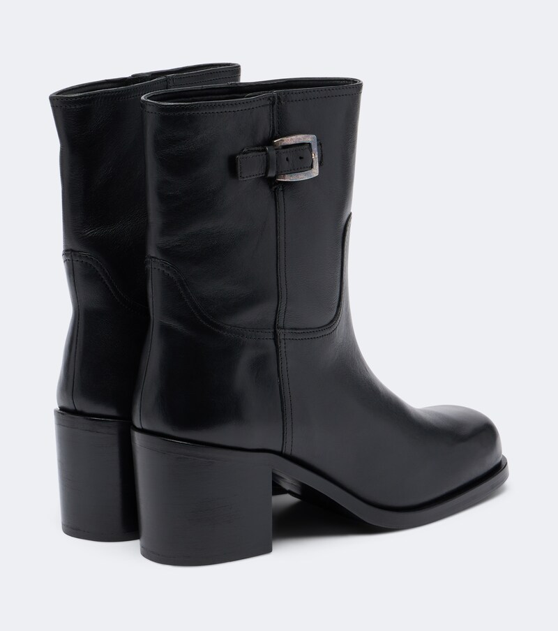 Brooklyn leather ankle boots