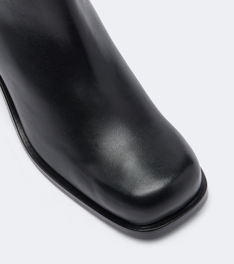 Brooklyn leather ankle boots