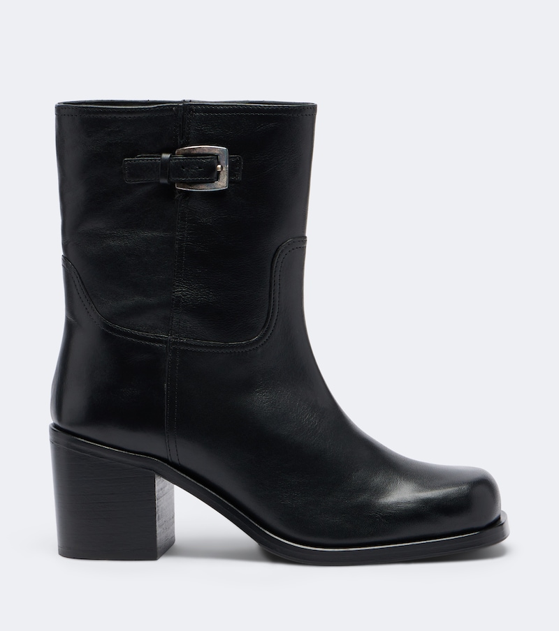 Brooklyn leather ankle boots