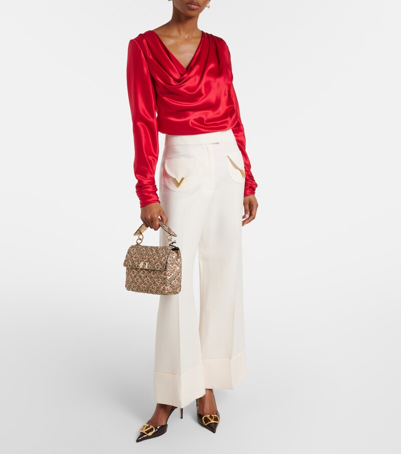 Rockstud Spike Medium top-handle bag