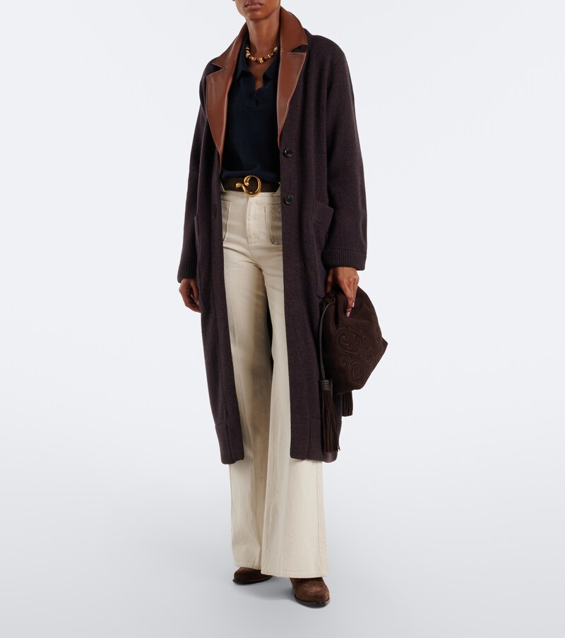 It's A Match wool and cashmere coat