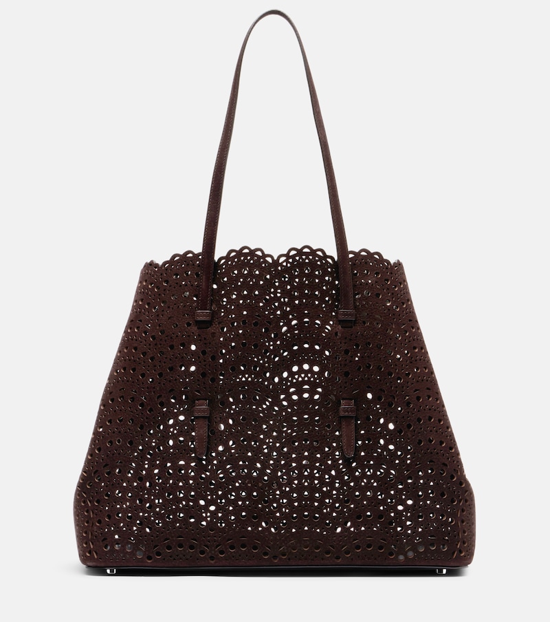 Mina 37 Large leather tote bag