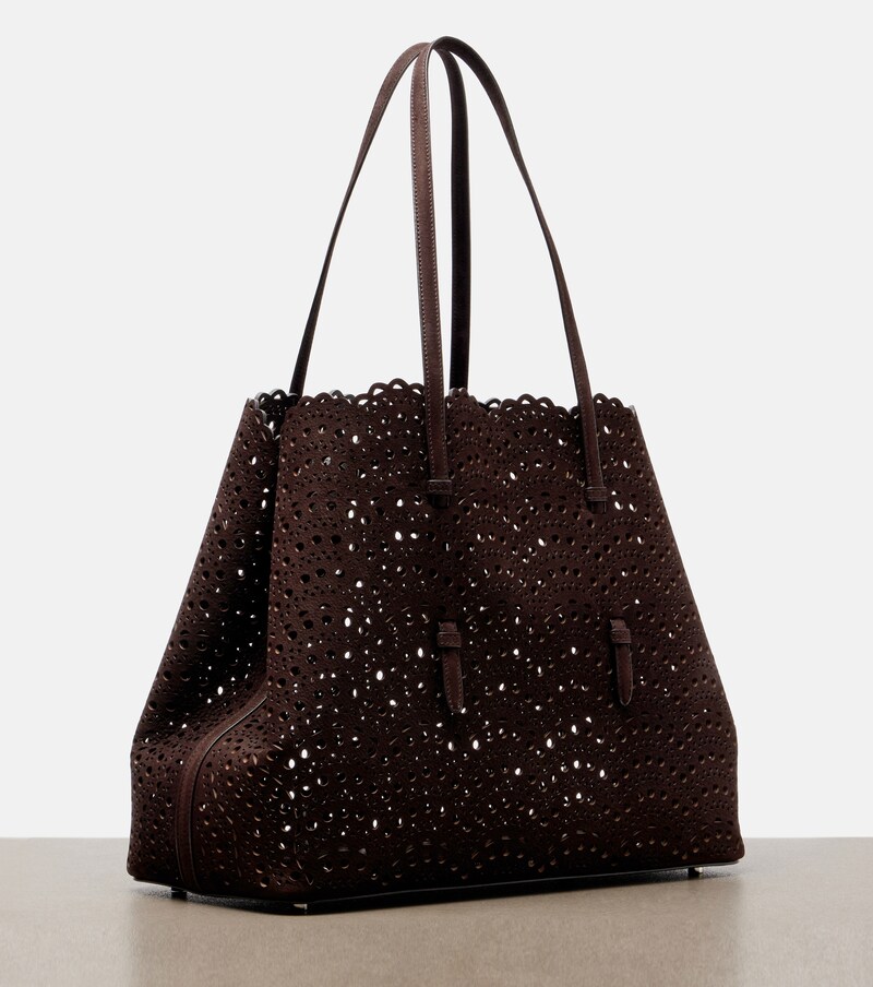 Mina 37 Large leather tote bag