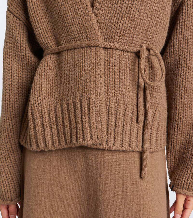 N°384 Ginza cashmere wrap cardigan