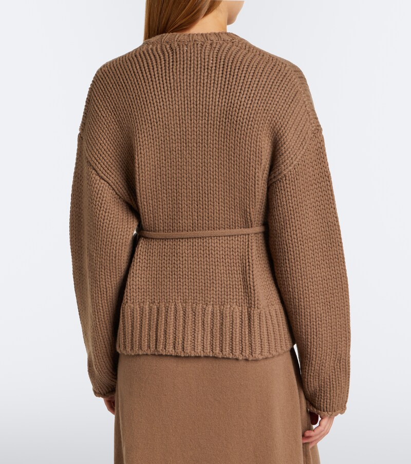 N°384 Ginza cashmere wrap cardigan