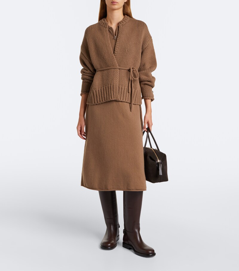 N°384 Ginza cashmere wrap cardigan