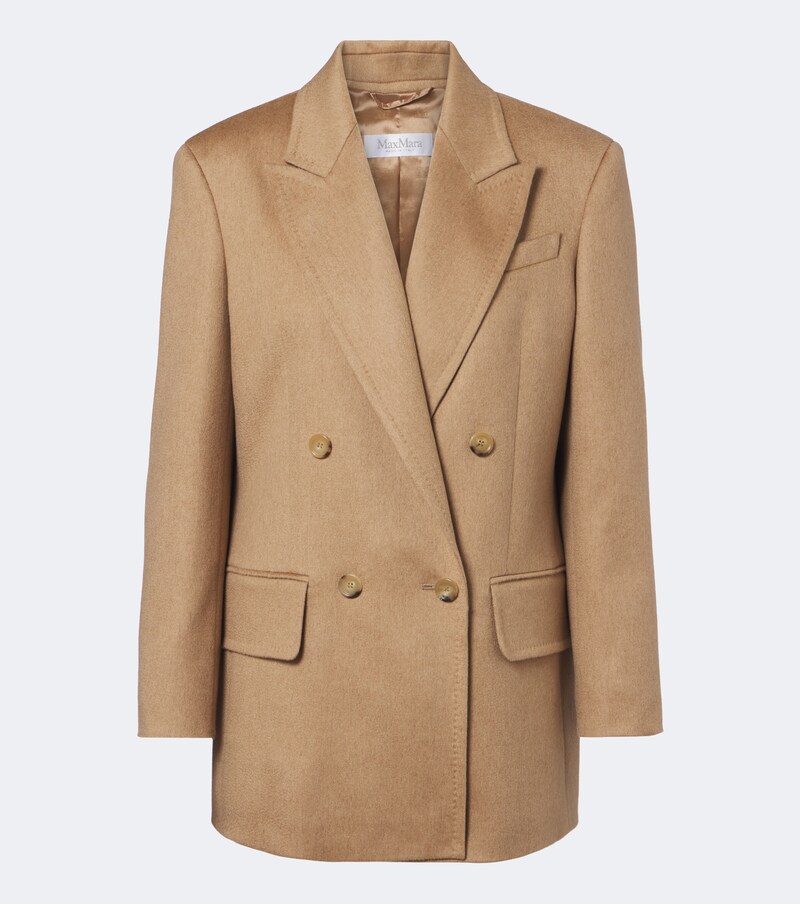Olimpia camel hair blazer