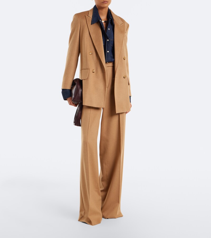Olimpia camel hair blazer