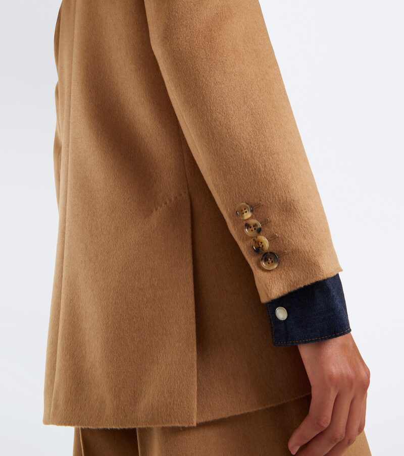 Olimpia camel hair blazer