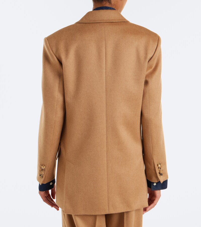 Olimpia camel hair blazer