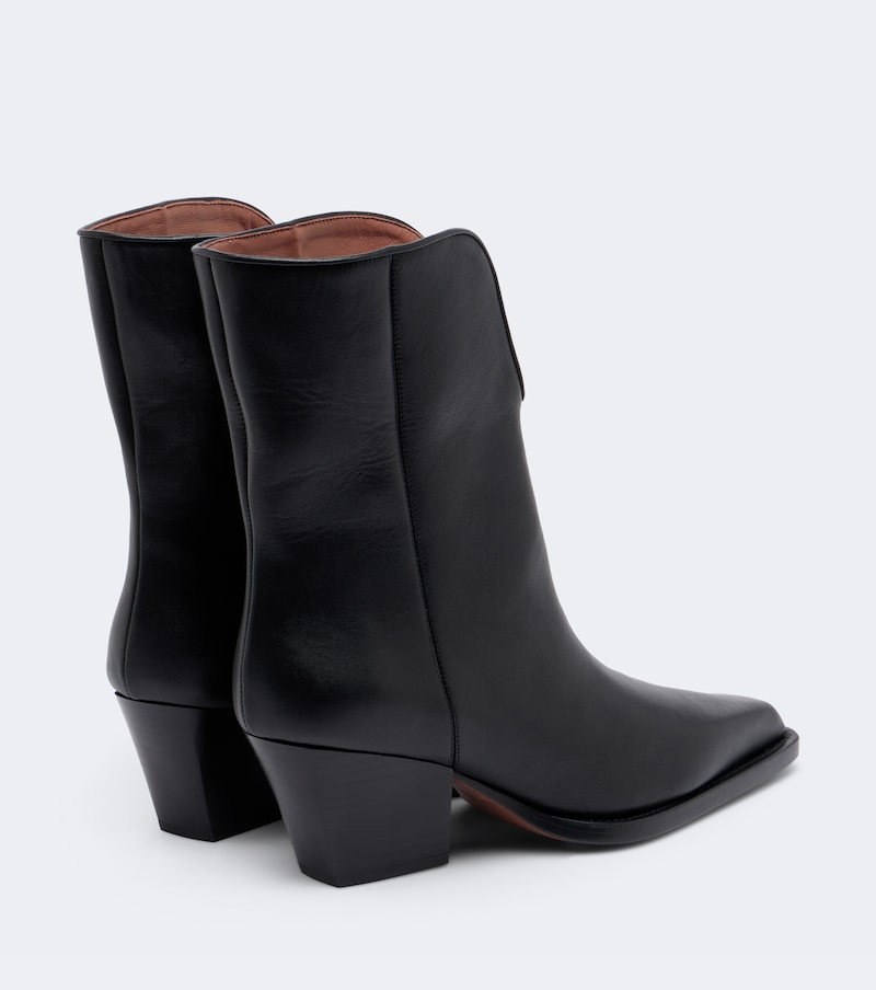 Jane leather cowboy boots