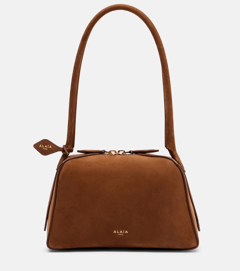 Le Bouledouge suede shoulder bag