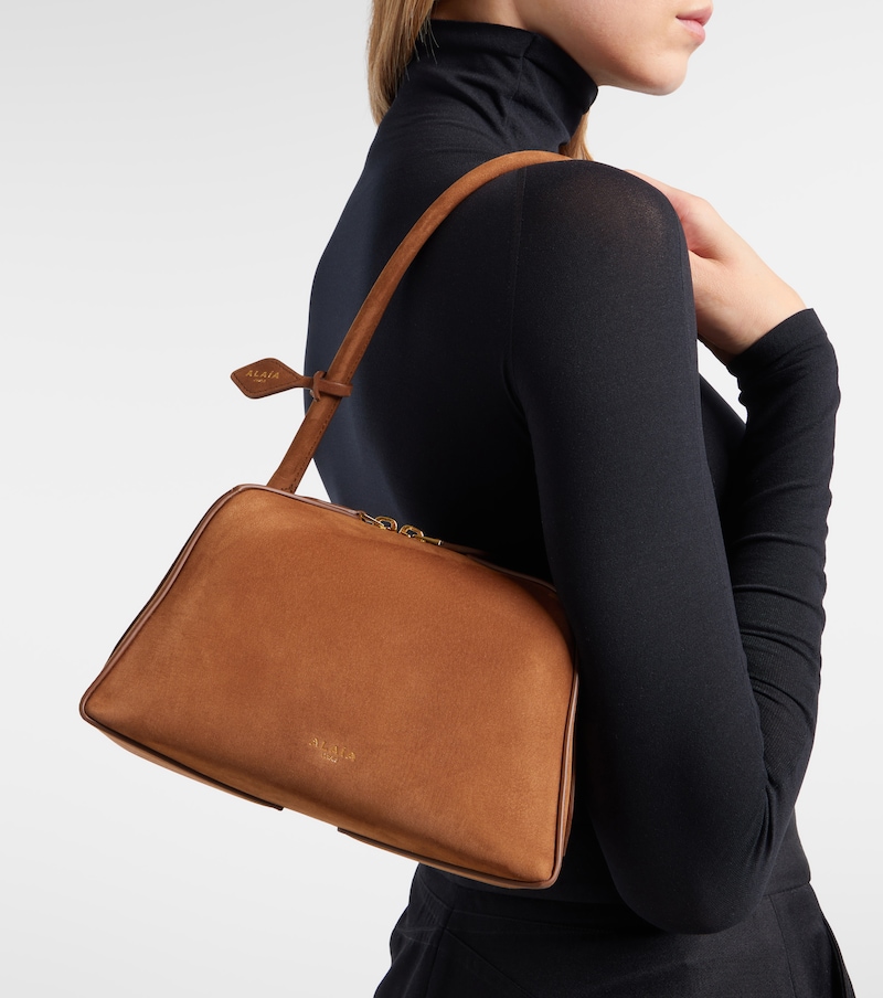 Le Bouledouge suede shoulder bag