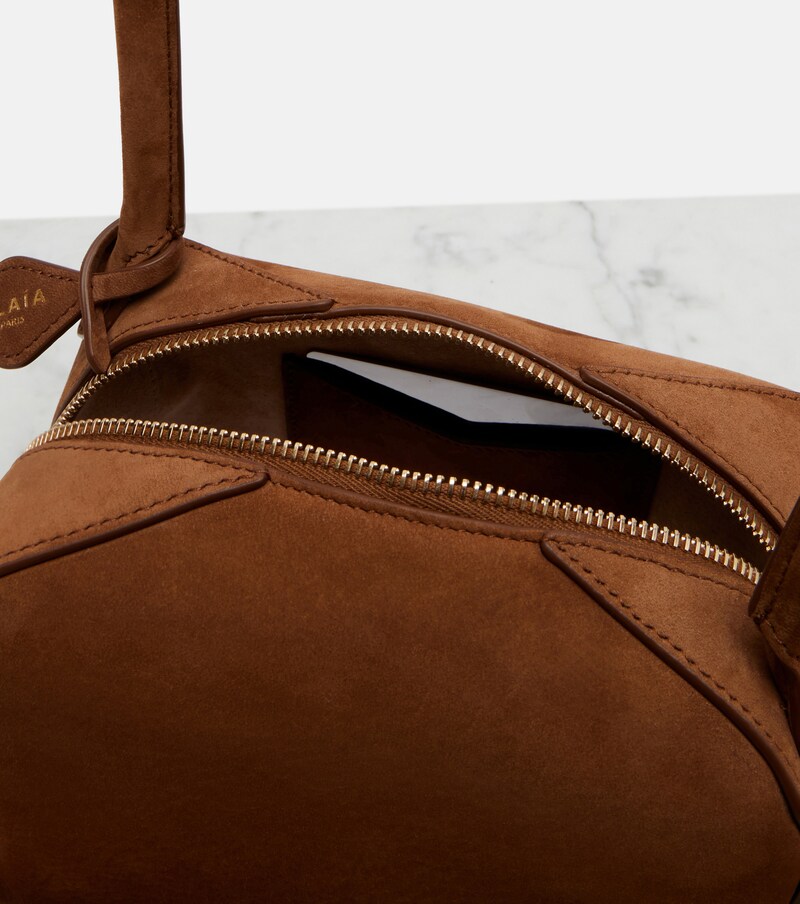 Le Bouledouge suede shoulder bag