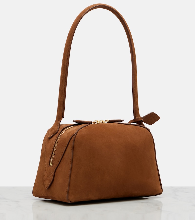 Le Bouledouge suede shoulder bag