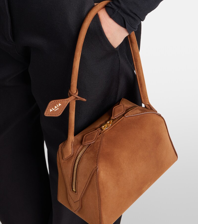Le Bouledouge suede shoulder bag