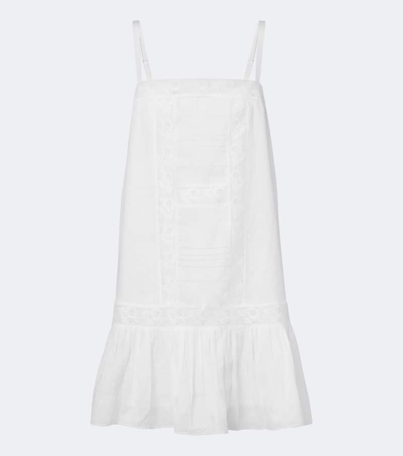 Naderah ramie minidress