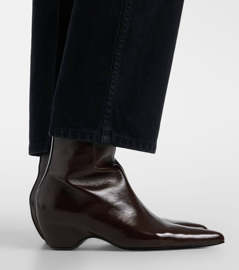 Sybil leather ankle boots