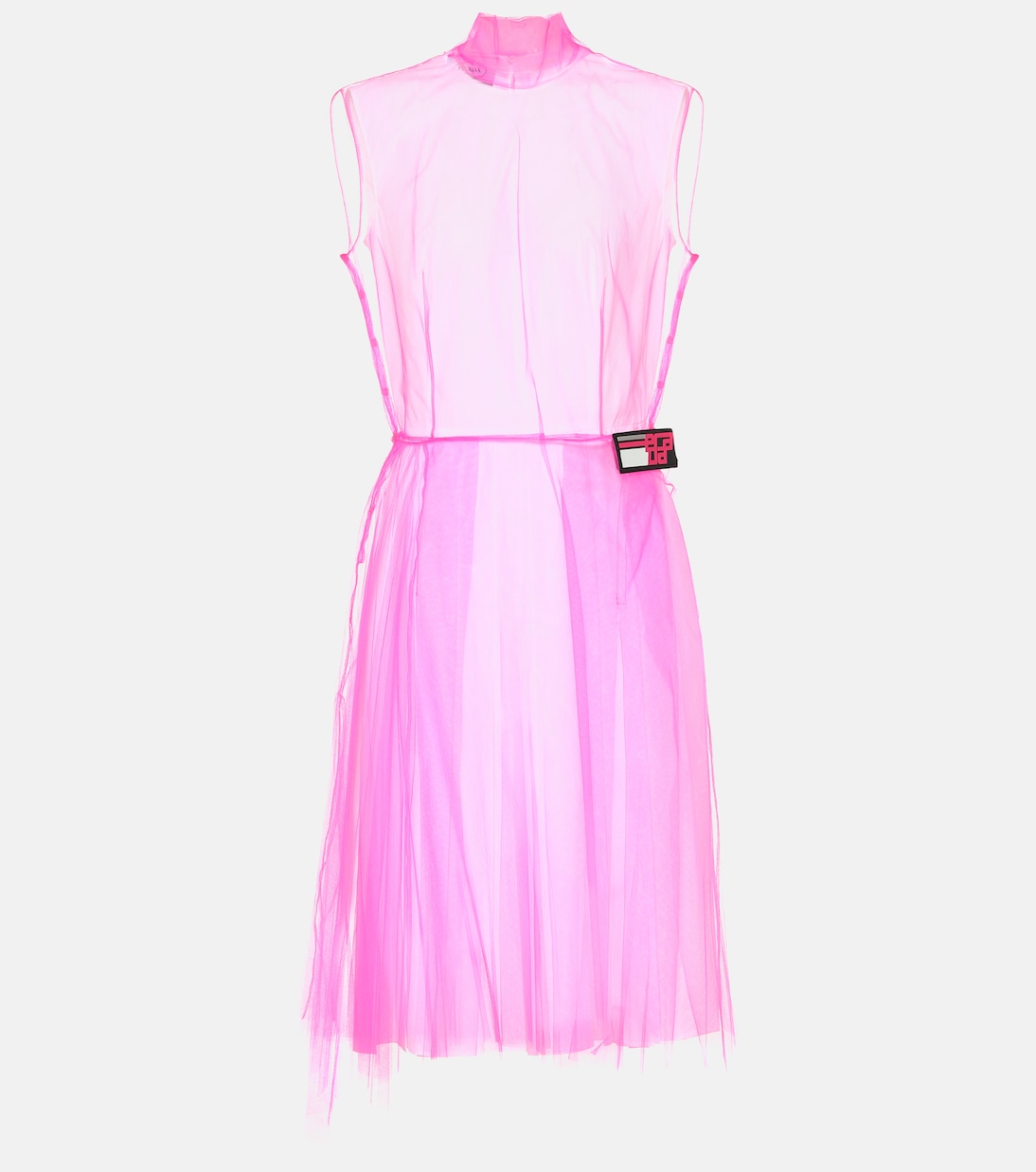 Sleeveless tulle dress