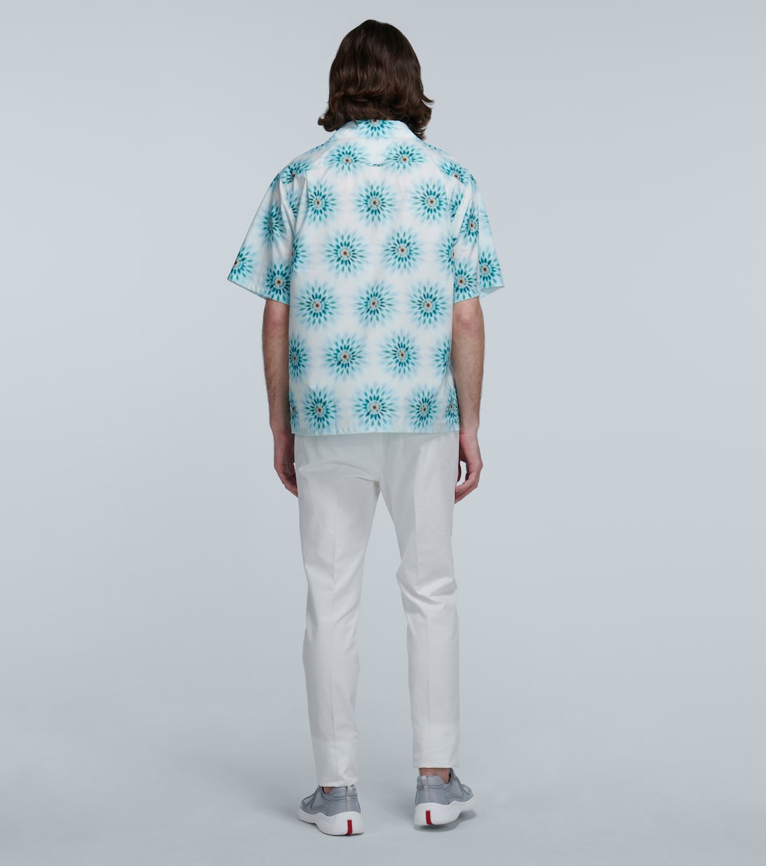 Camicia stampata in cotone | Prada