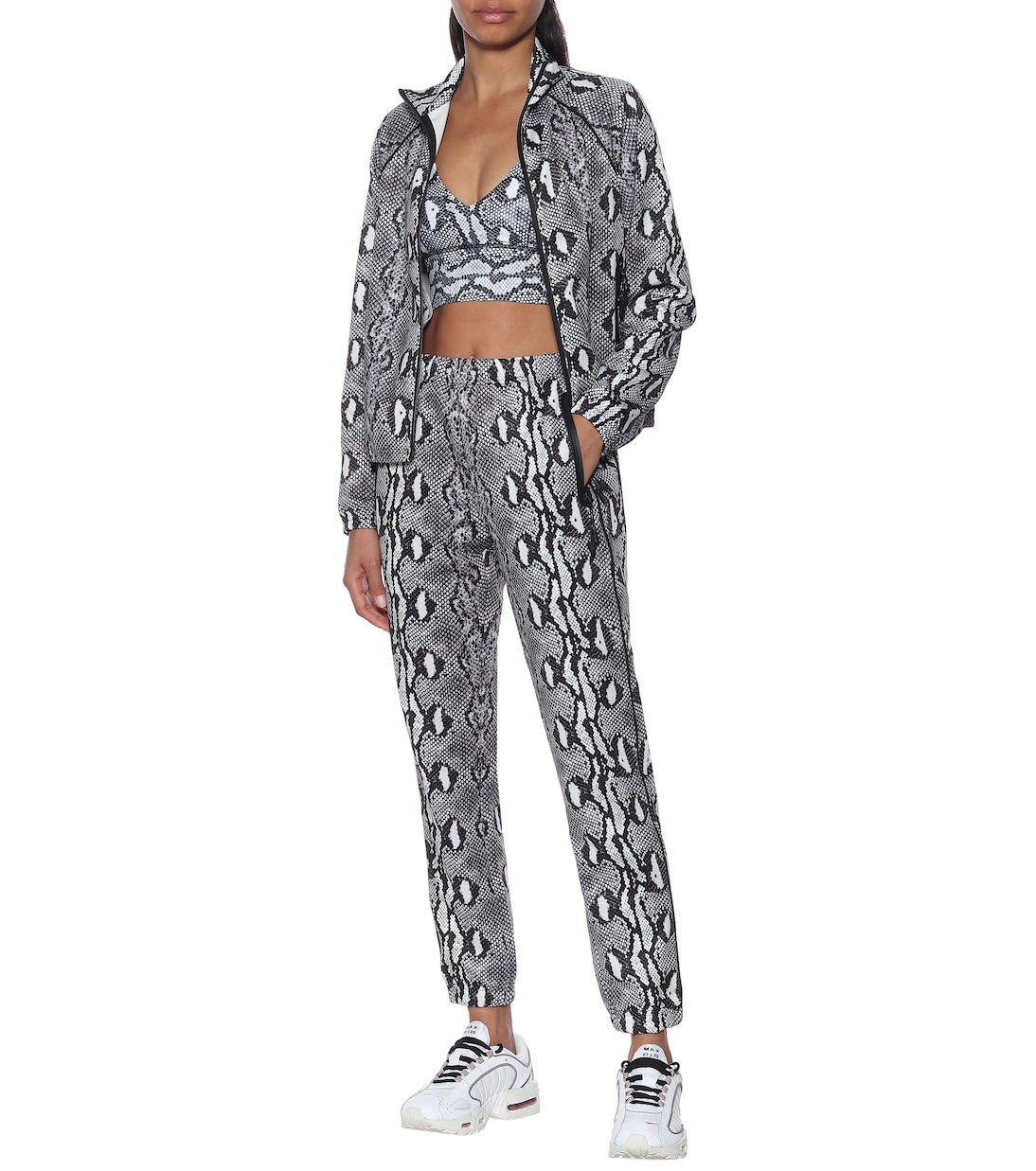 Snake-print leggings | Adam Selman Sport