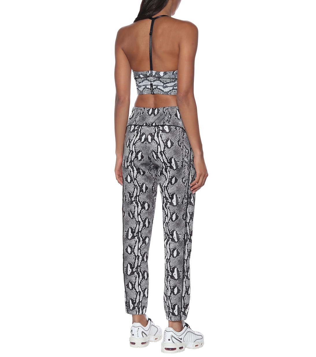 Snake-print leggings | Adam Selman Sport