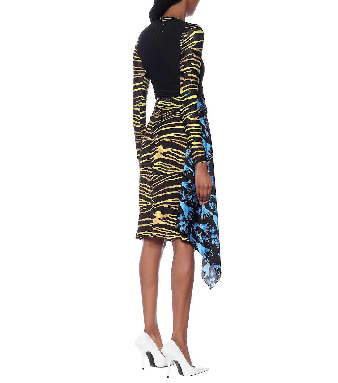 Falda midi estampada | Marine Serre