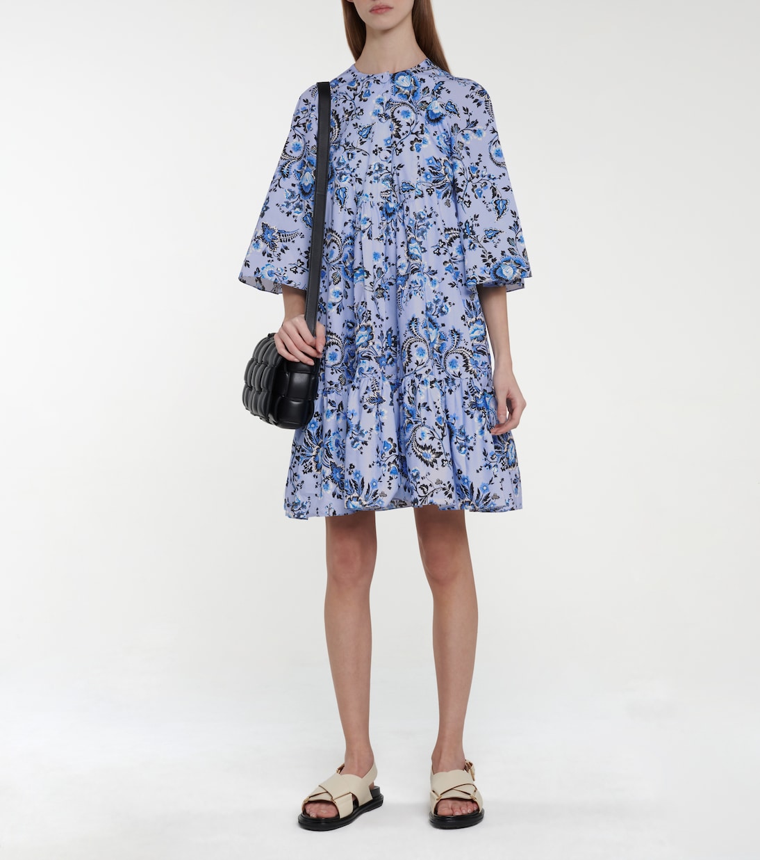 Minikleid Edison aus Baumwollpopeline | Erdem