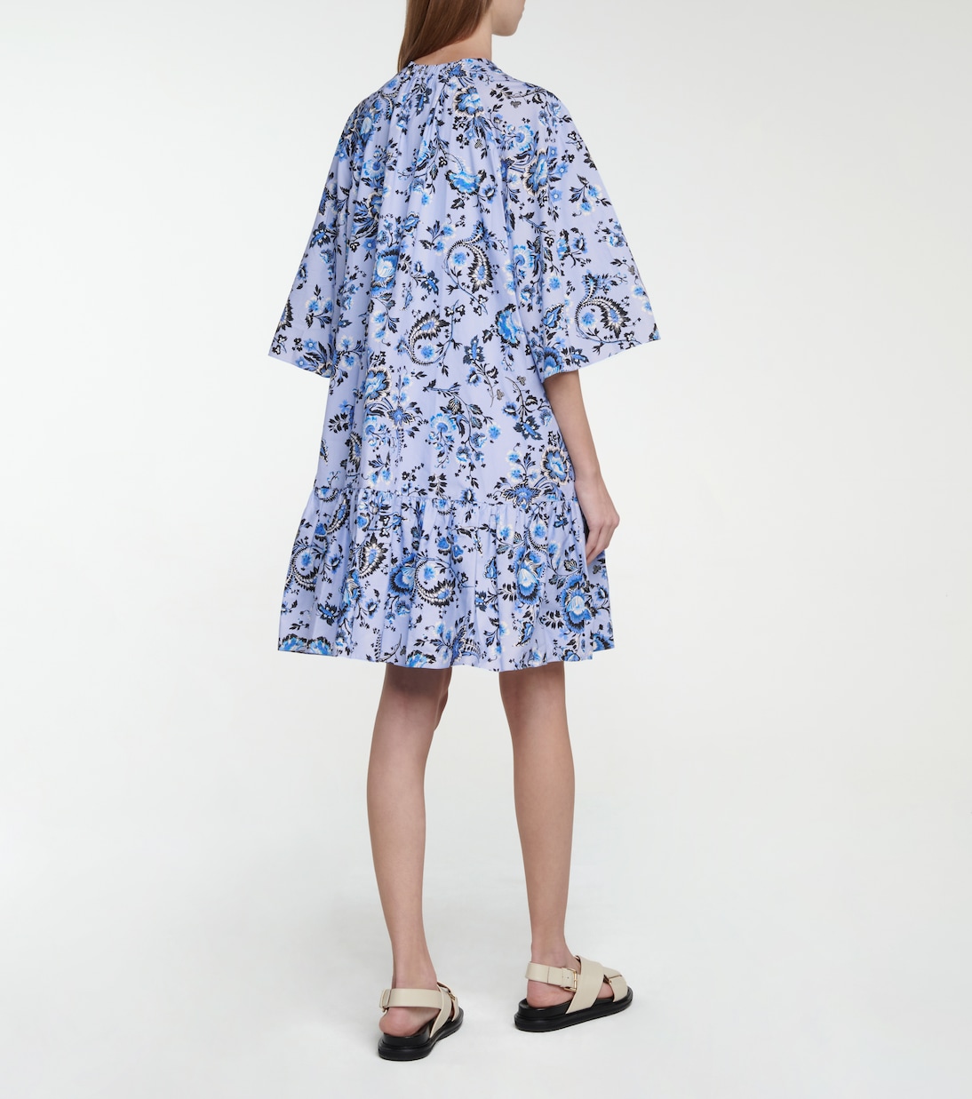Minikleid Edison aus Baumwollpopeline | Erdem