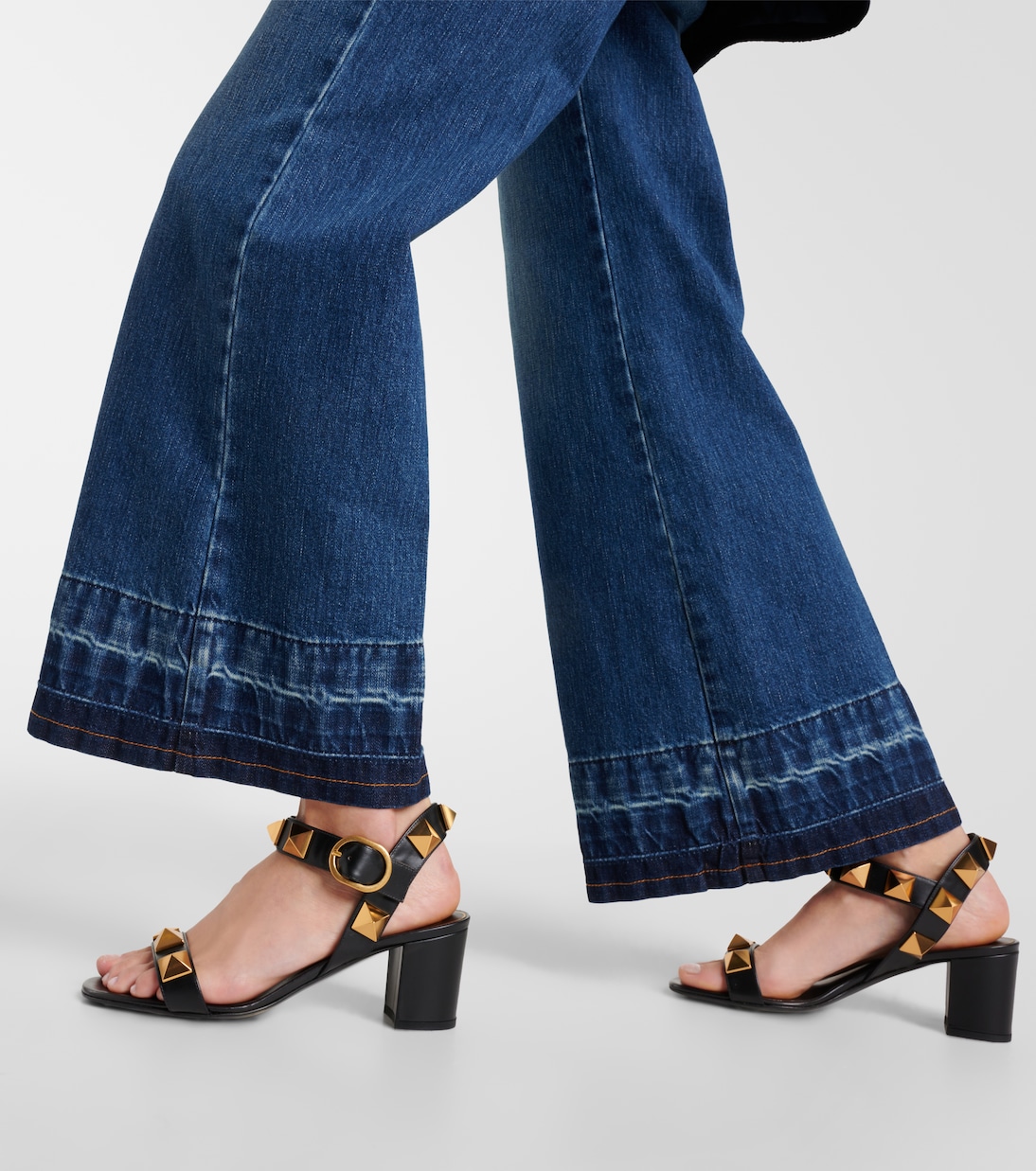 Sandalen Roman Stud 70 aus Leder | Valentino Garavani