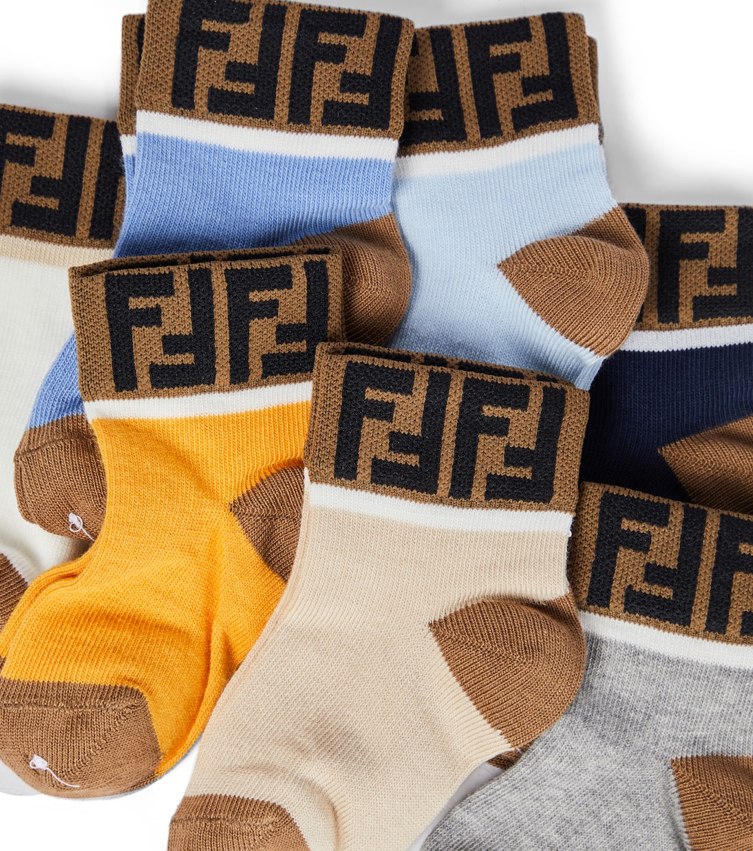 Bébé – Chaussettes en coton mélangé | Fendi Kids