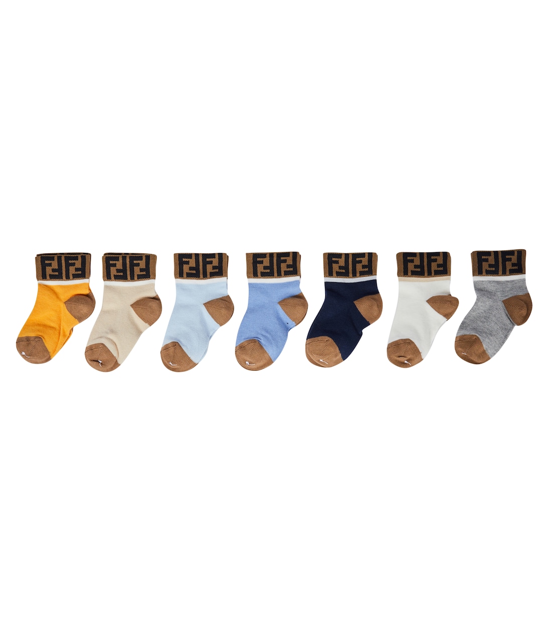 Bébé – Chaussettes en coton mélangé | Fendi Kids