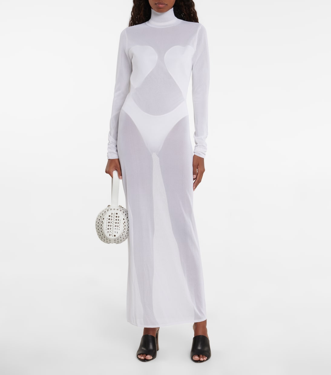 Abito lungo in jersey | Alaïa