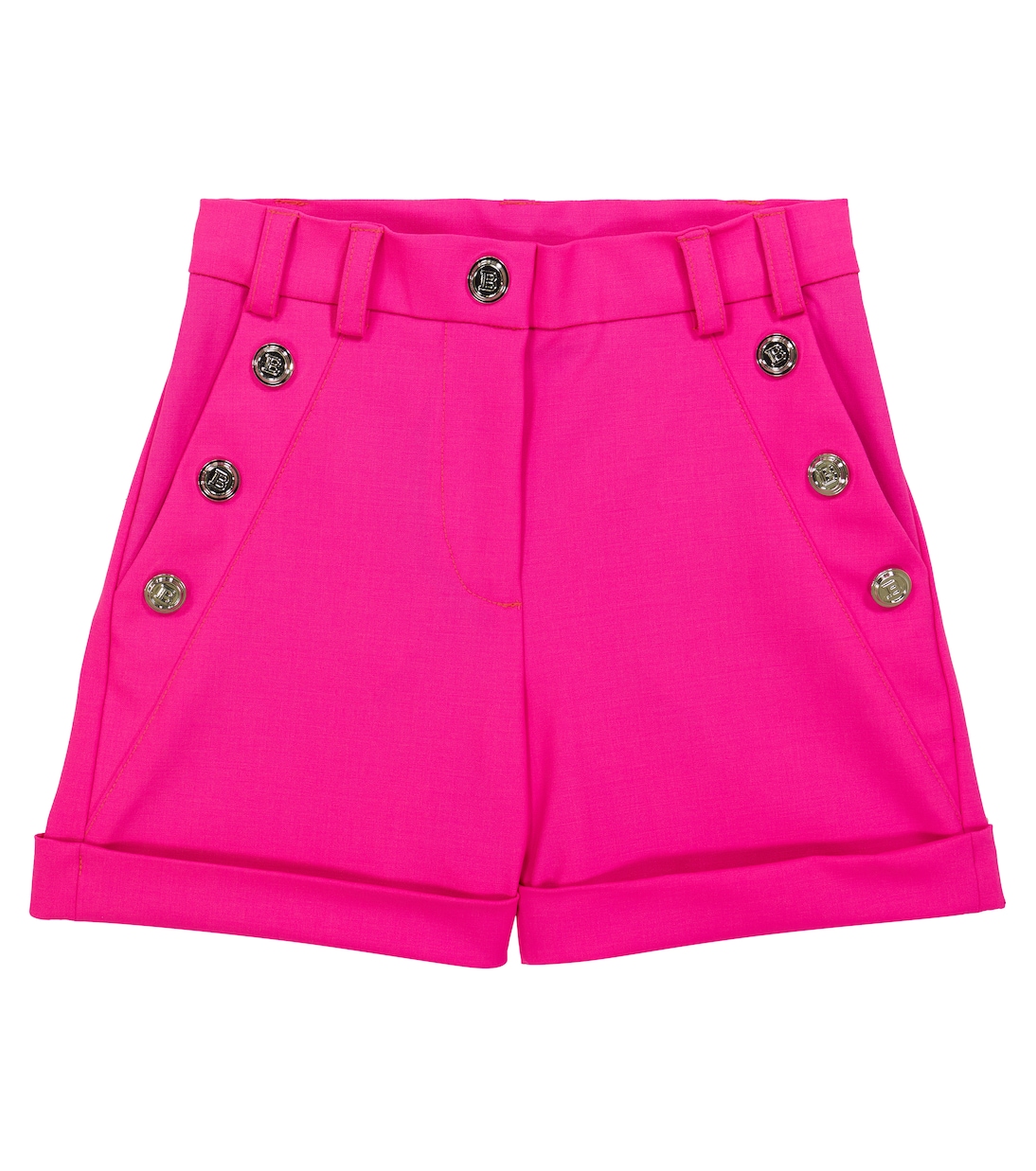 Shorts en mezcla de lana | Balmain Kids