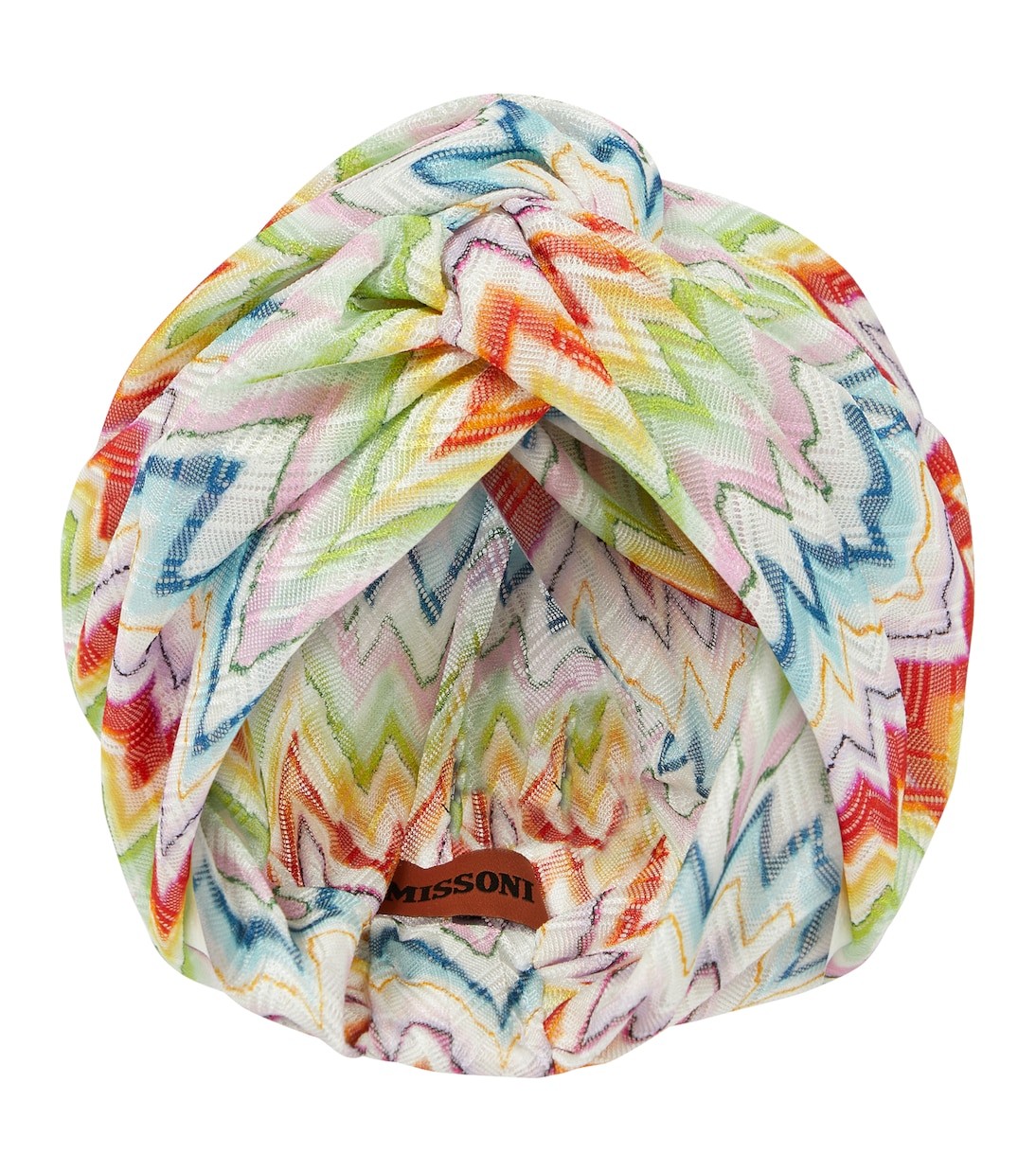 Fascia per capelli in cotone con stampa | Missoni Mare