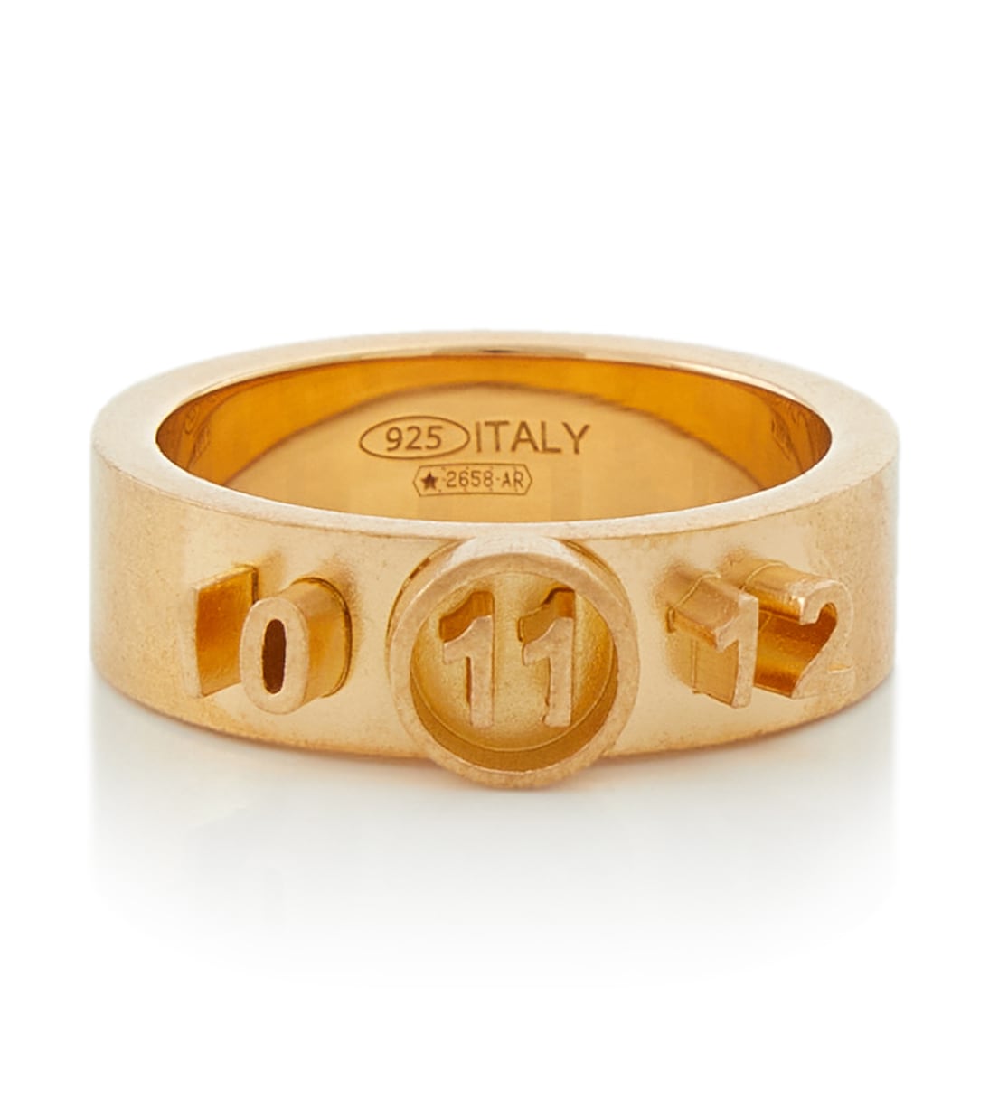 Anello in argento sterling con logo | Maison Margiela