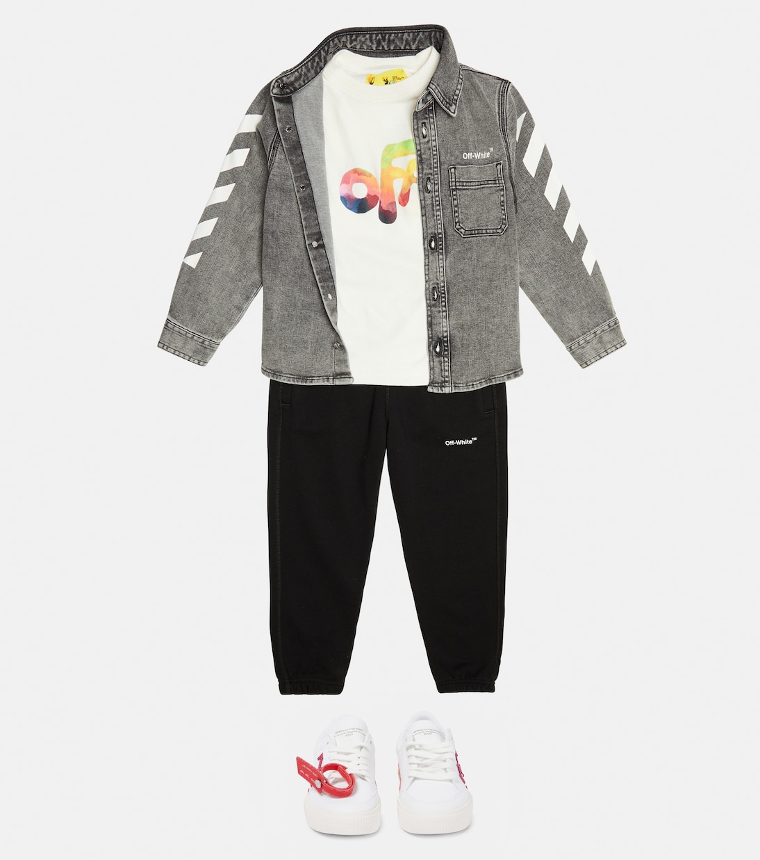 Camisa vaquera estampada | Off-White Kids