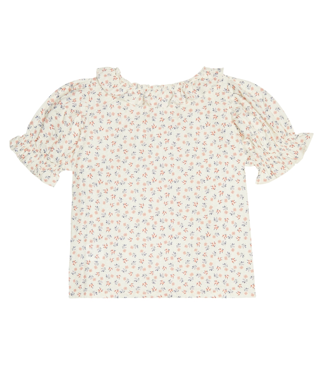 Bedruckte Bluse Judah aus Baumwolle | The New Society