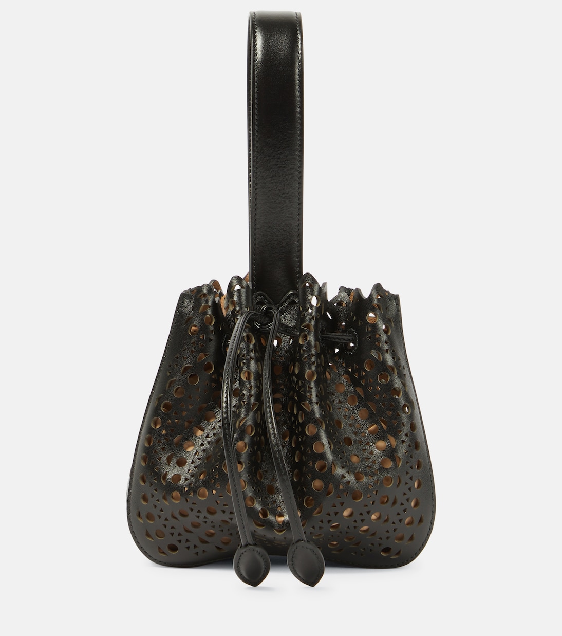 Pochette Rose Marie Mini Vienne en cuir | Alaïa