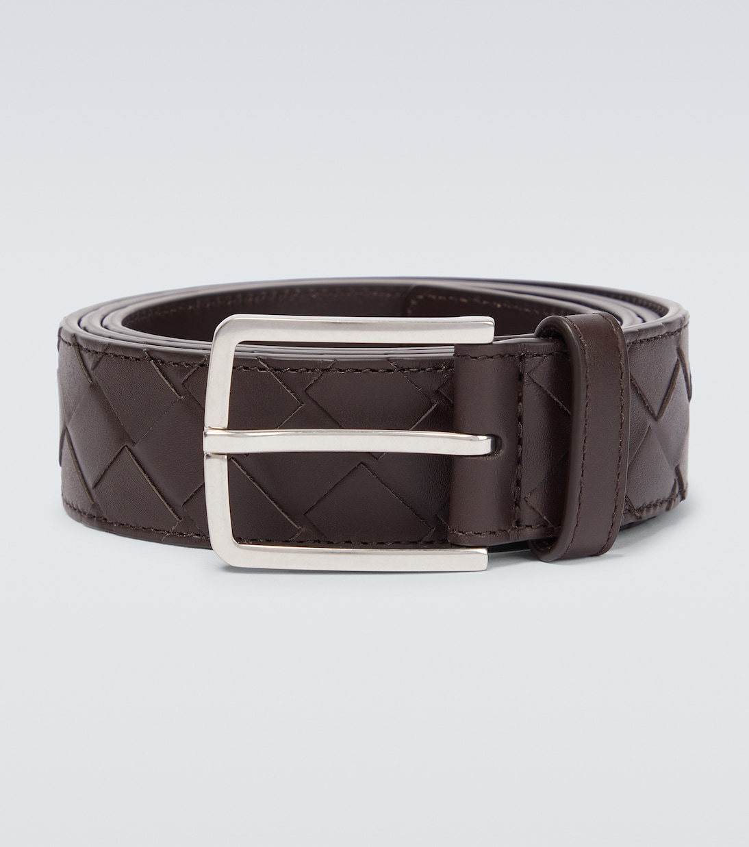Ceinture en cuir Intreccio | Bottega Veneta