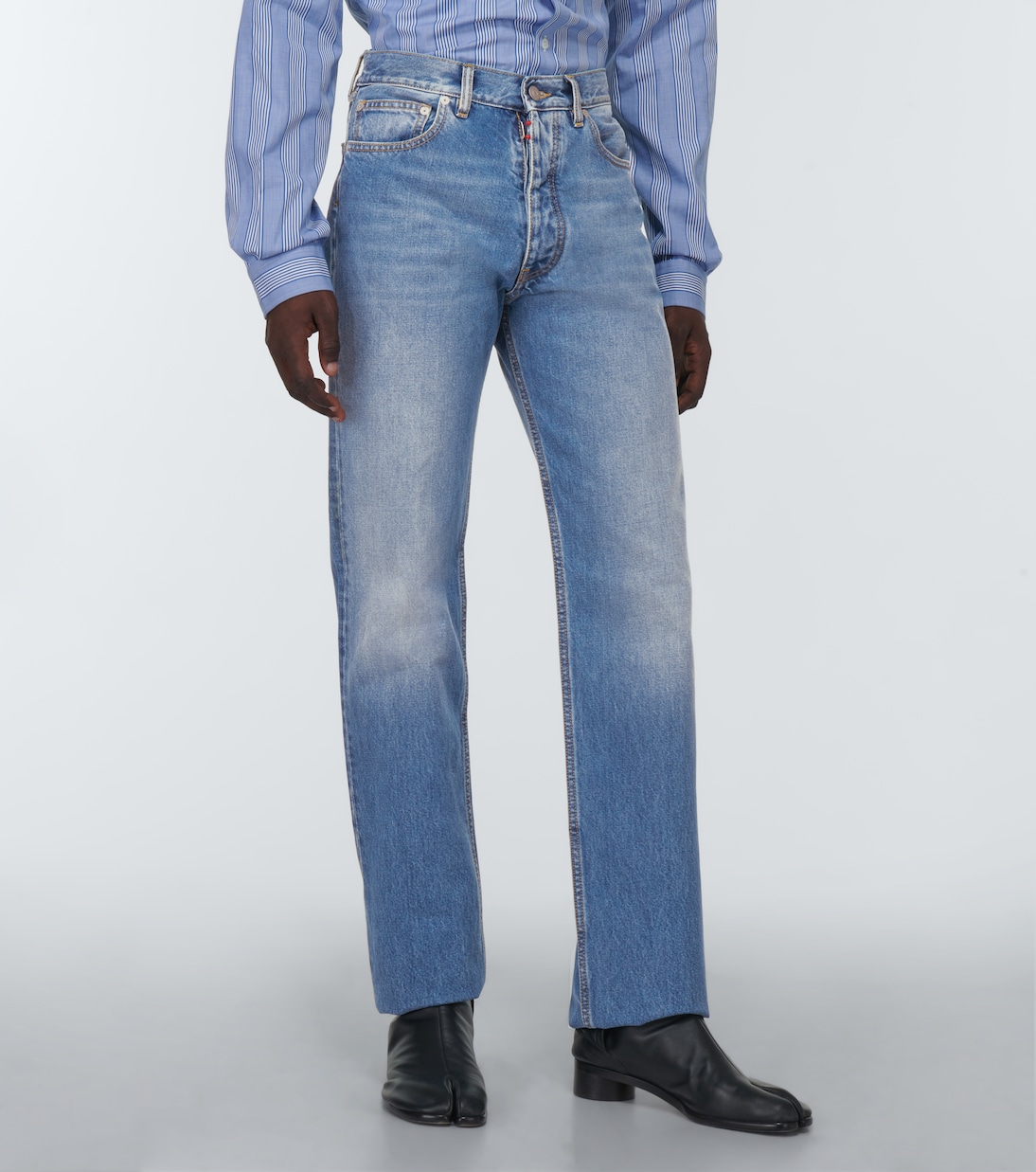 Jean droit à taille mi-haute | Maison Margiela