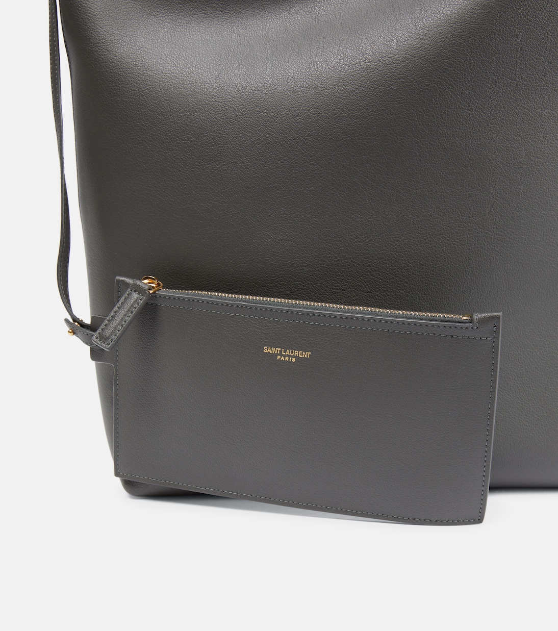 Shopper N/S in pelle | Saint Laurent