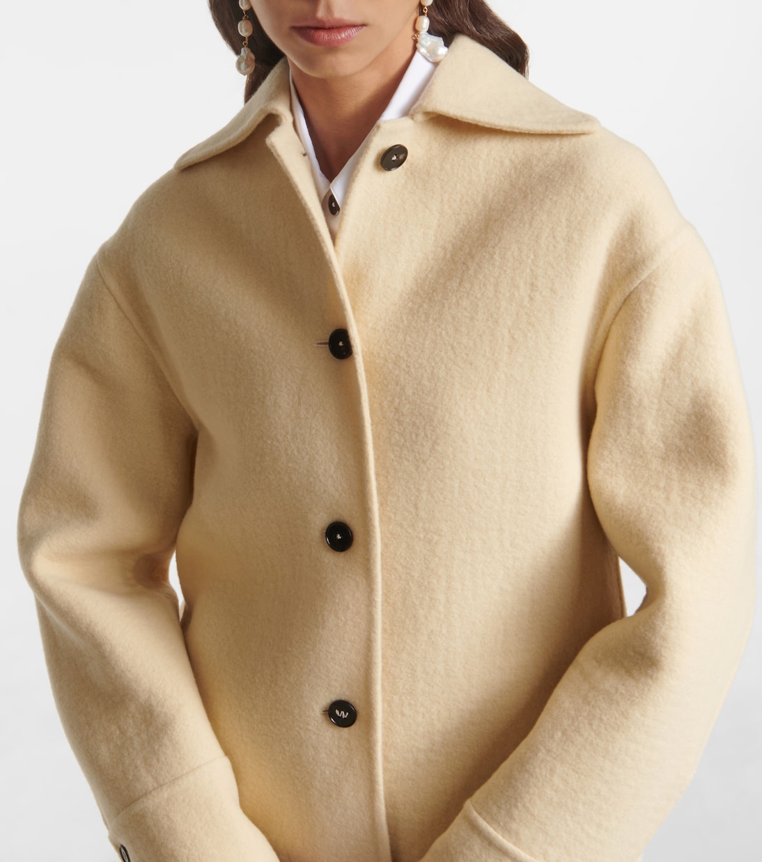 Mantel aus Wolle | Jil Sander