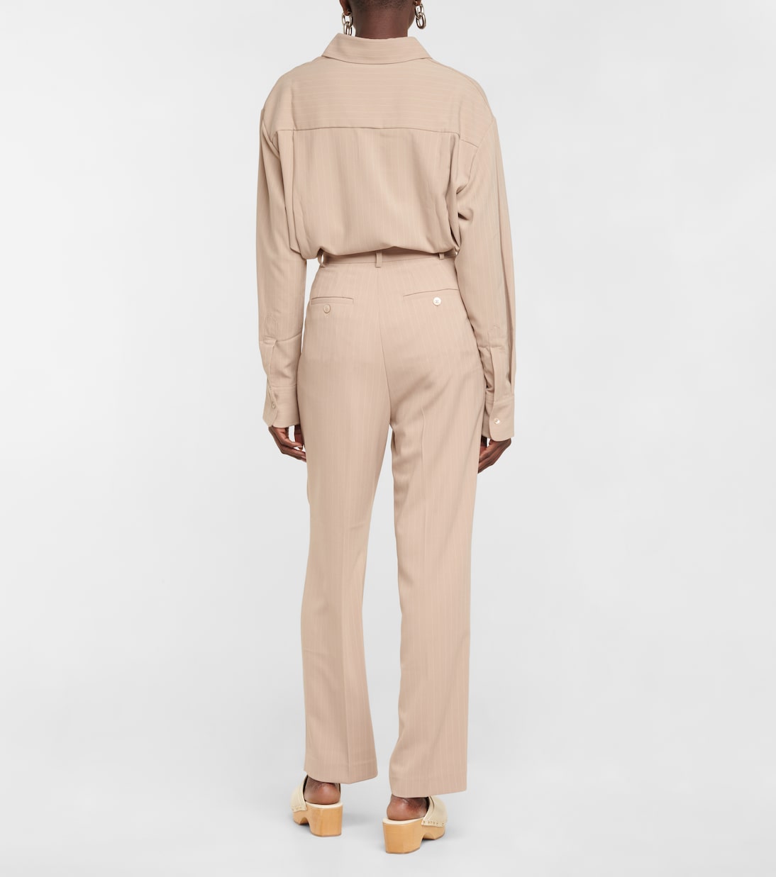 Gerade Hose Bea aus Crêpe | The Frankie Shop