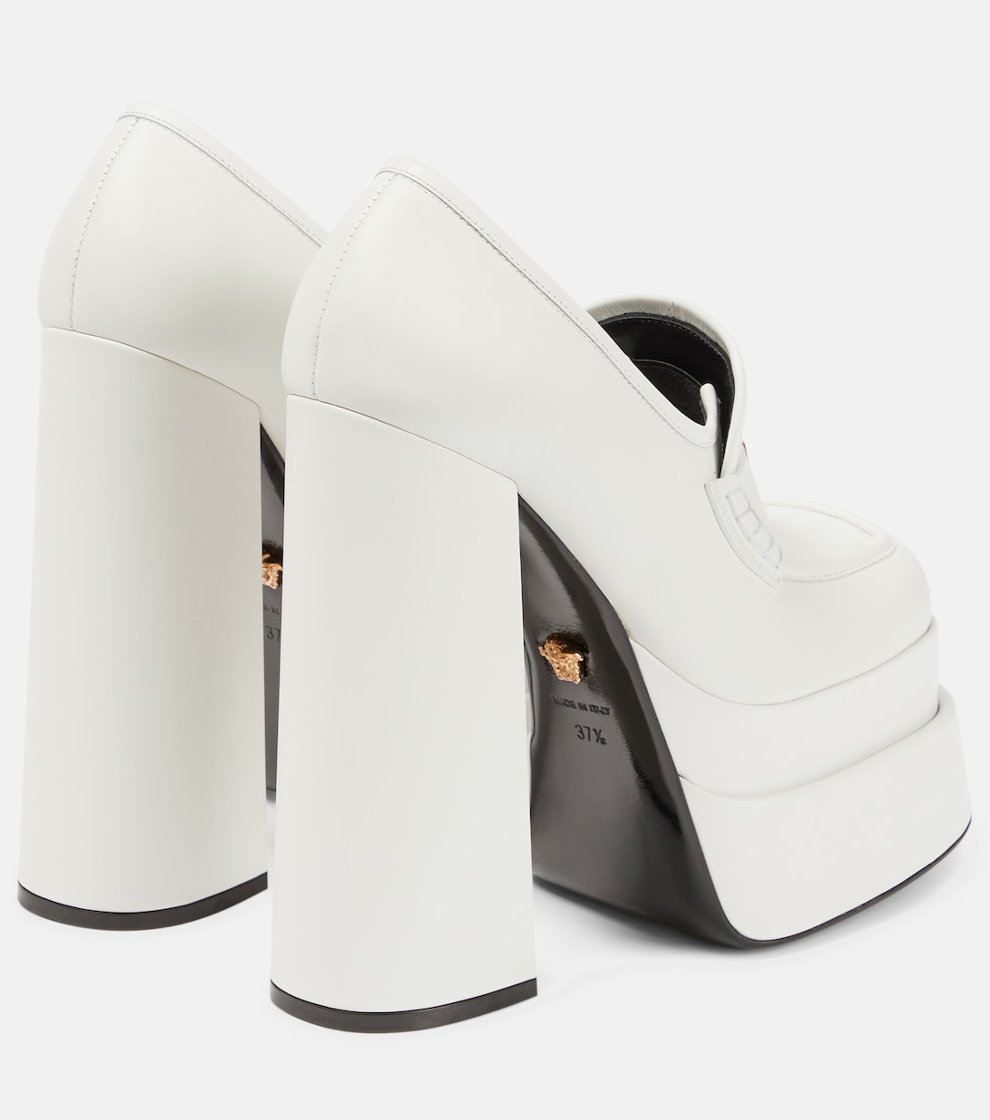 Mocasines Aevitas de piel con plataforma | Versace