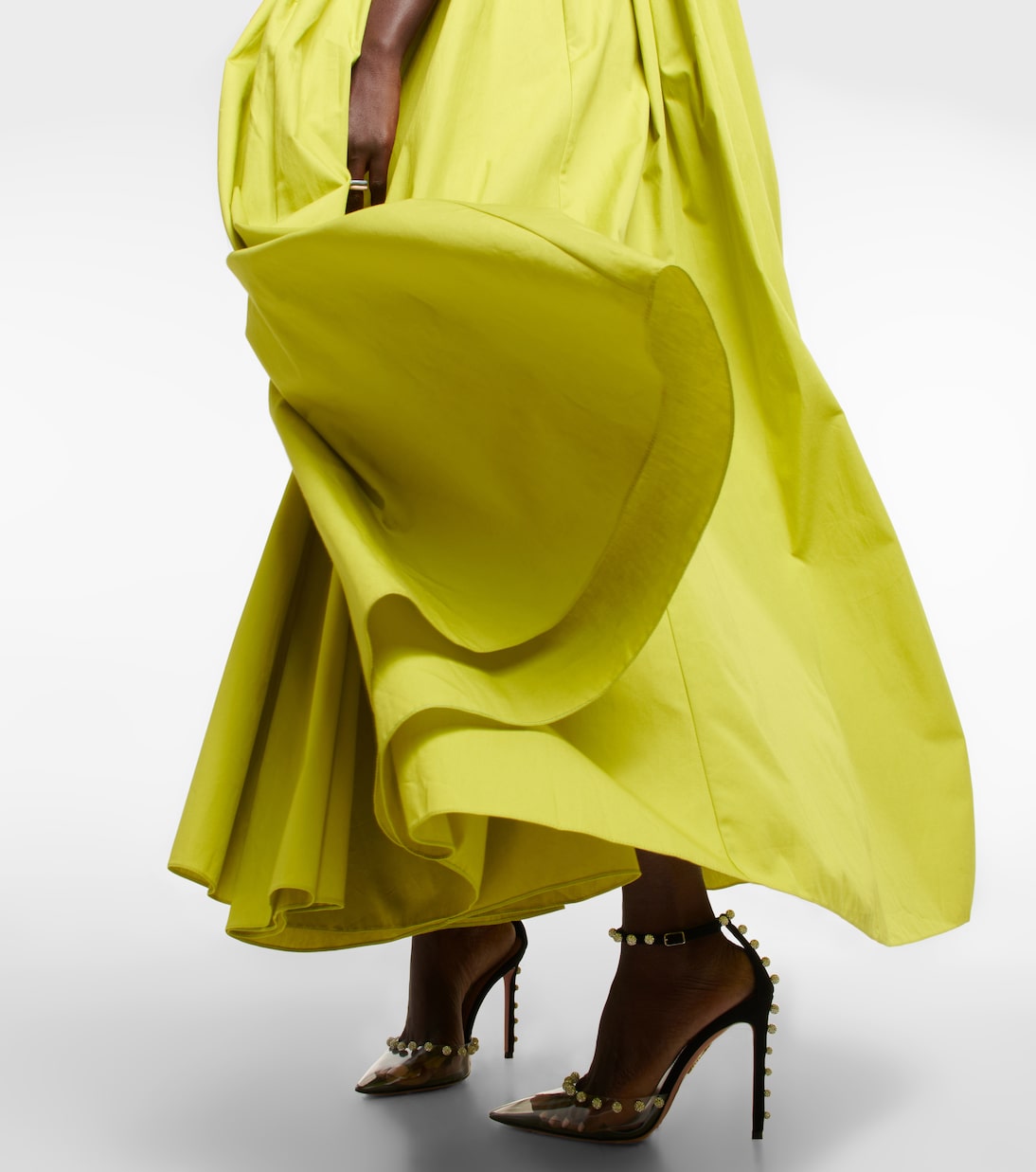 Halterneck cotton gown | Oscar de la Renta
